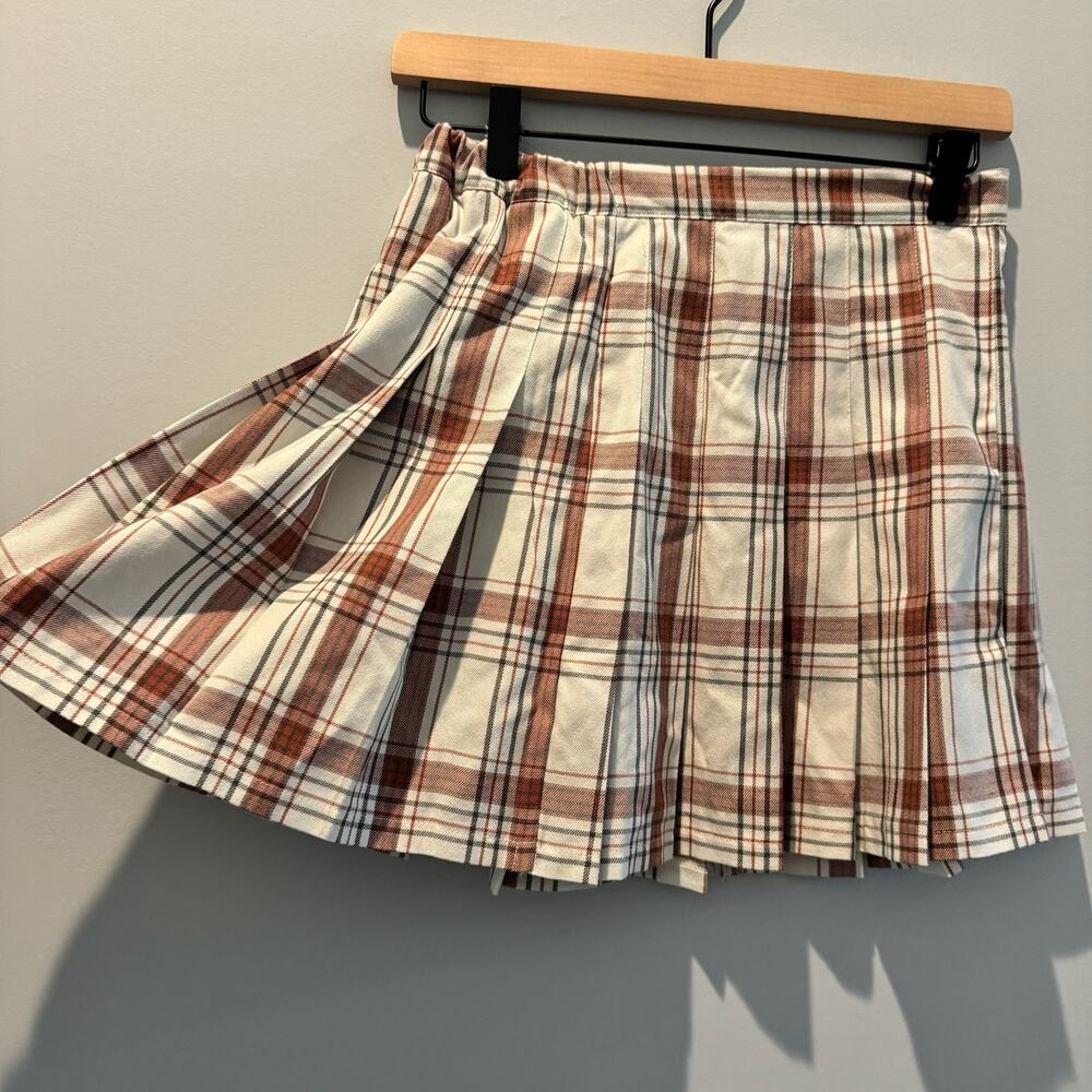 Aerie Preppy Plaid Pleated Mini Skirt School Girl, Size Small – TTPD Style! - Picture 3 of 8